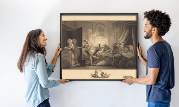 Auguste Claude Simon Legrand after Jean Honoré Fragonard