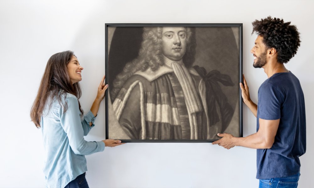 Peter Pelham after Sir Godfrey Kneller