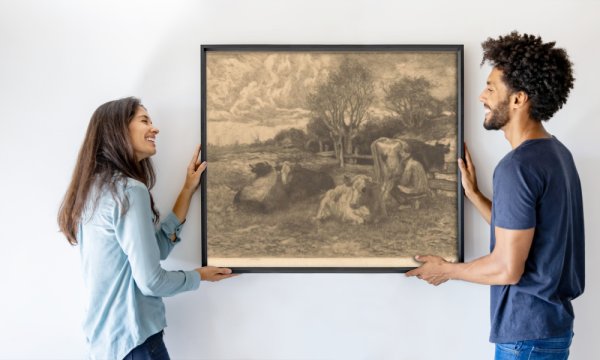 Johannes Karel Leurs (signed by artist)