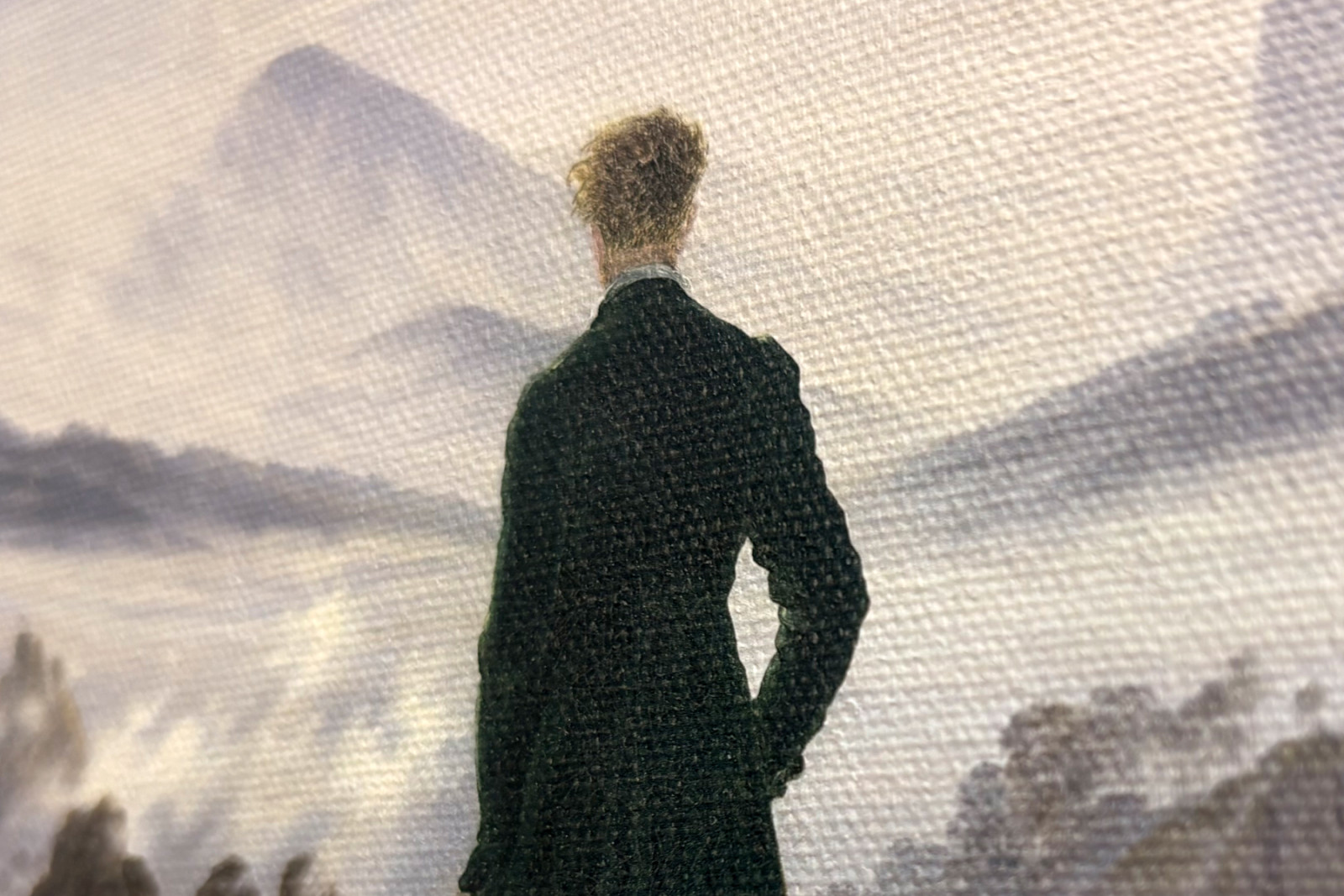 Der Wanderer über dem Nebelmeer - Caspar David Friedrich