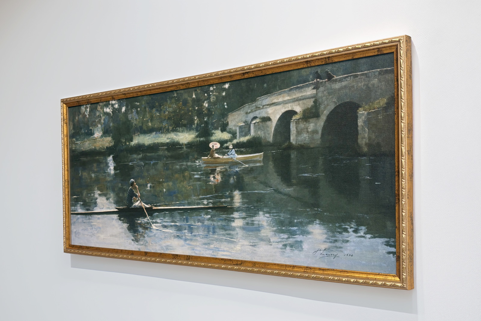 Die Brücke bei Grez, 1883 - John Lavery
