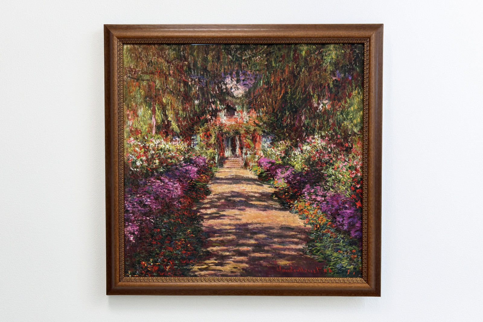 Ein Weg im Garten von Monet, Giverny, 1902 - Claude Monet
