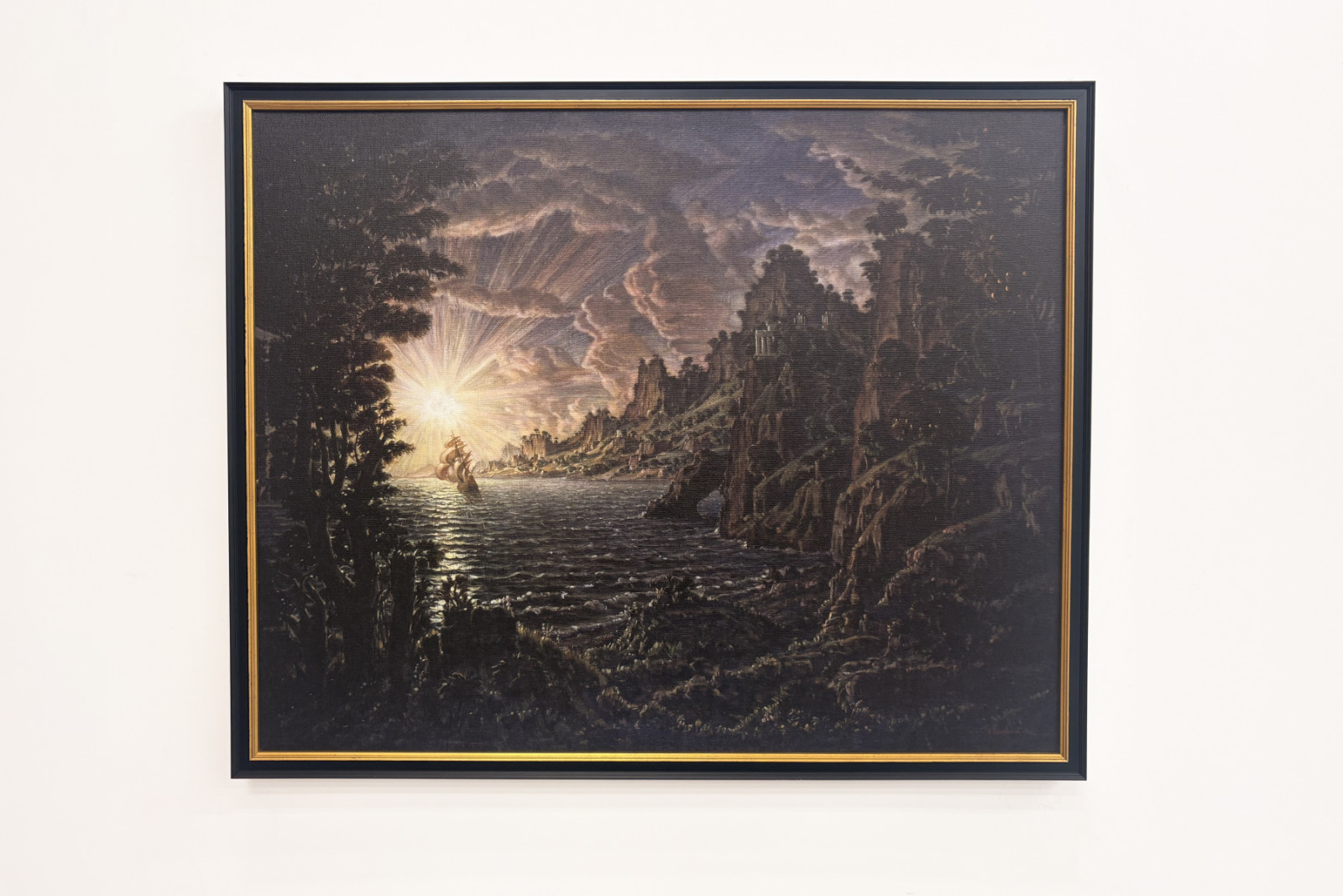 Die Schiffe, die Abendsonne - Konstantin Bogayevsky