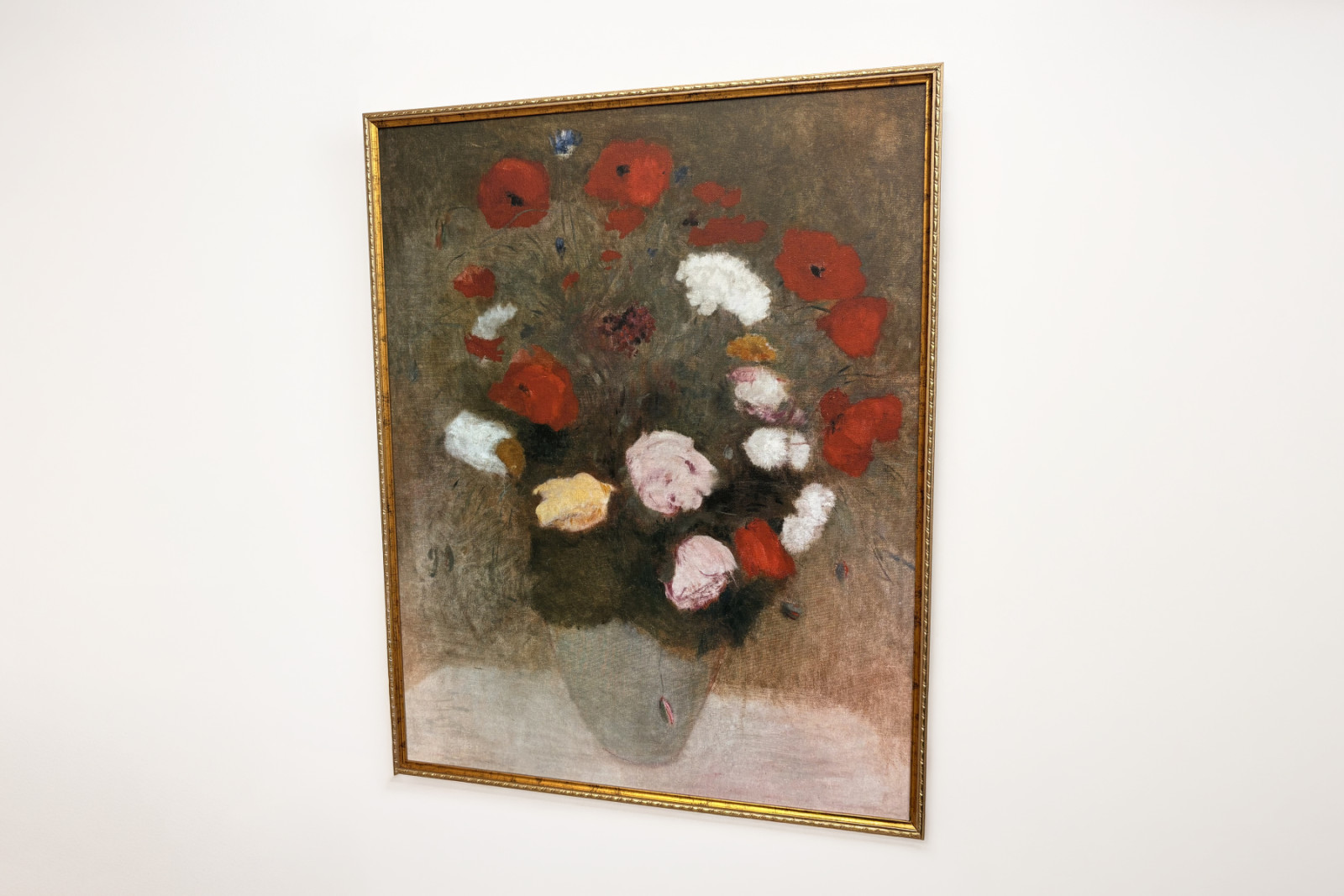Blumenstrauß mit Mohnblumen - Odilon Redon