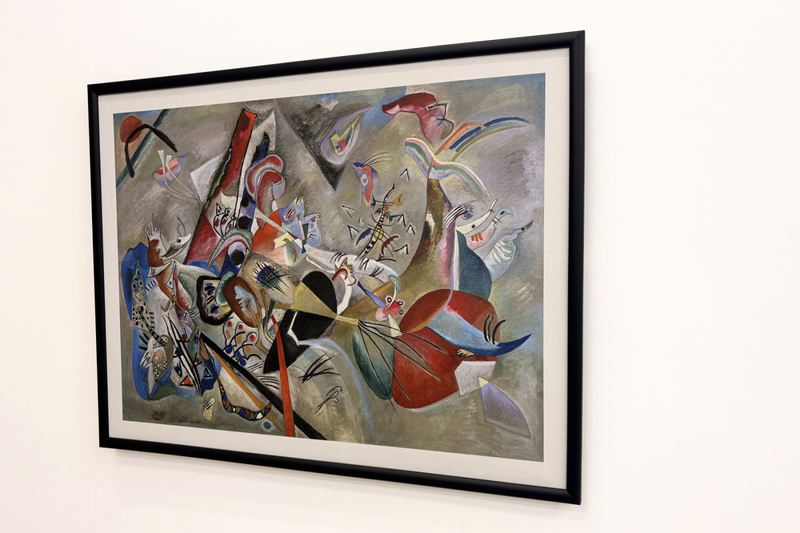 Im Grau - Wassily Kandinsky