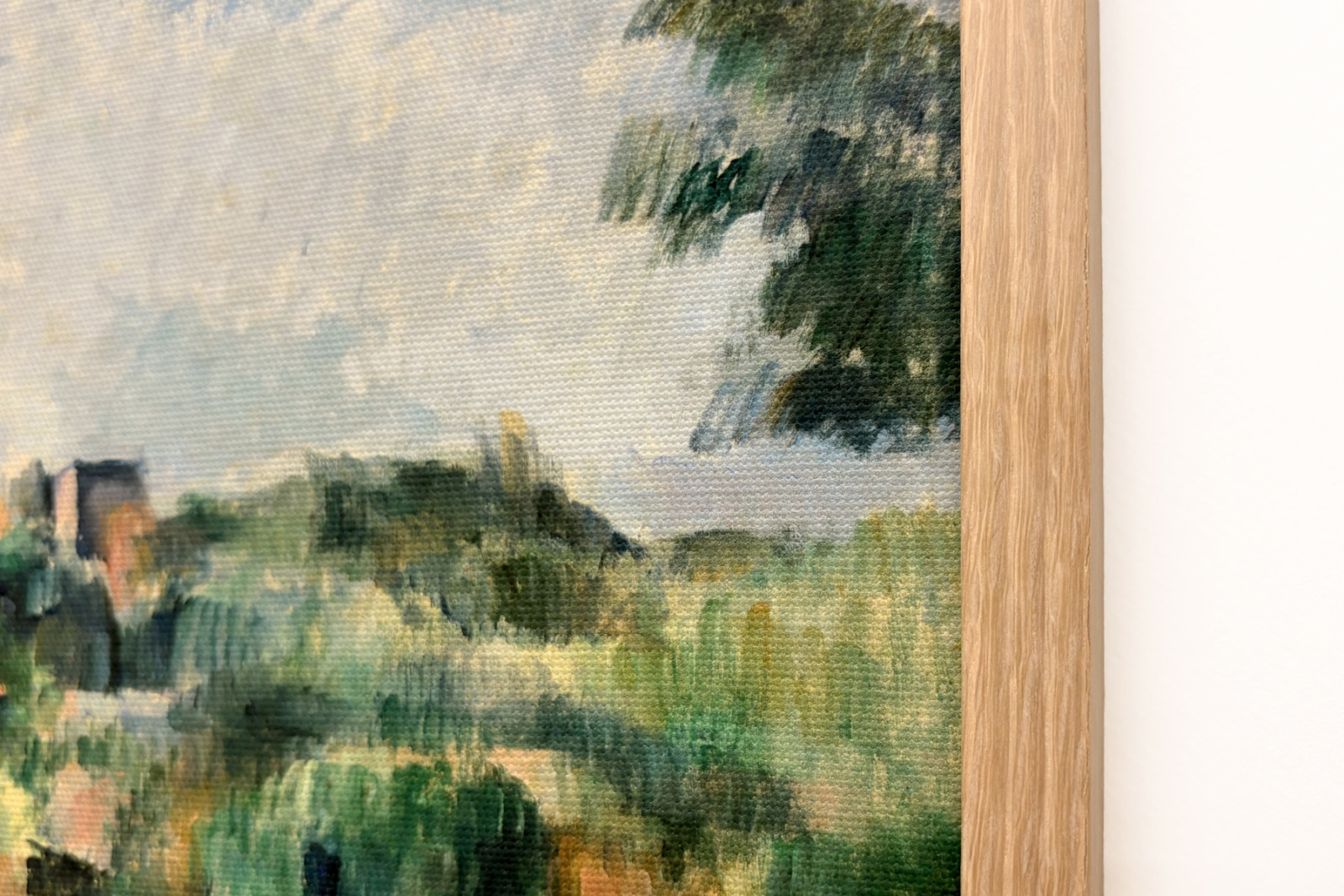 Die Bellevue-Ebene / Die roten Erden (La plaine de Bellevue / Les terres rouges) - Paul Cézanne
