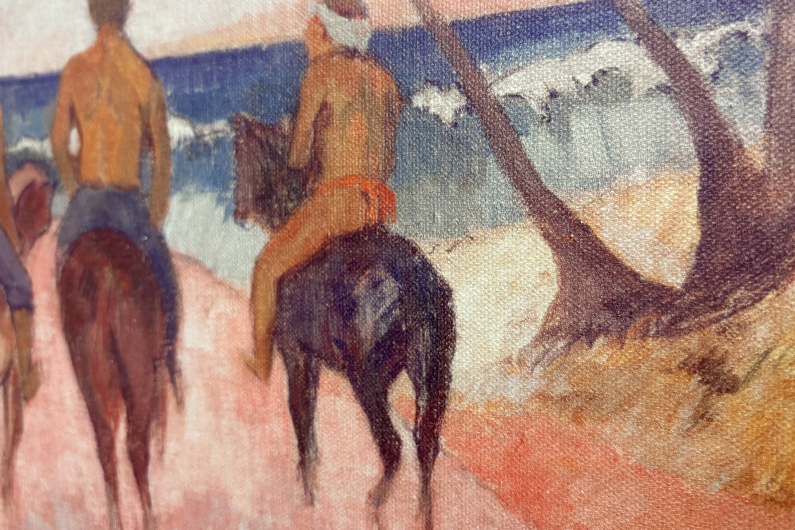 Reiter am Strand - Paul Gauguin