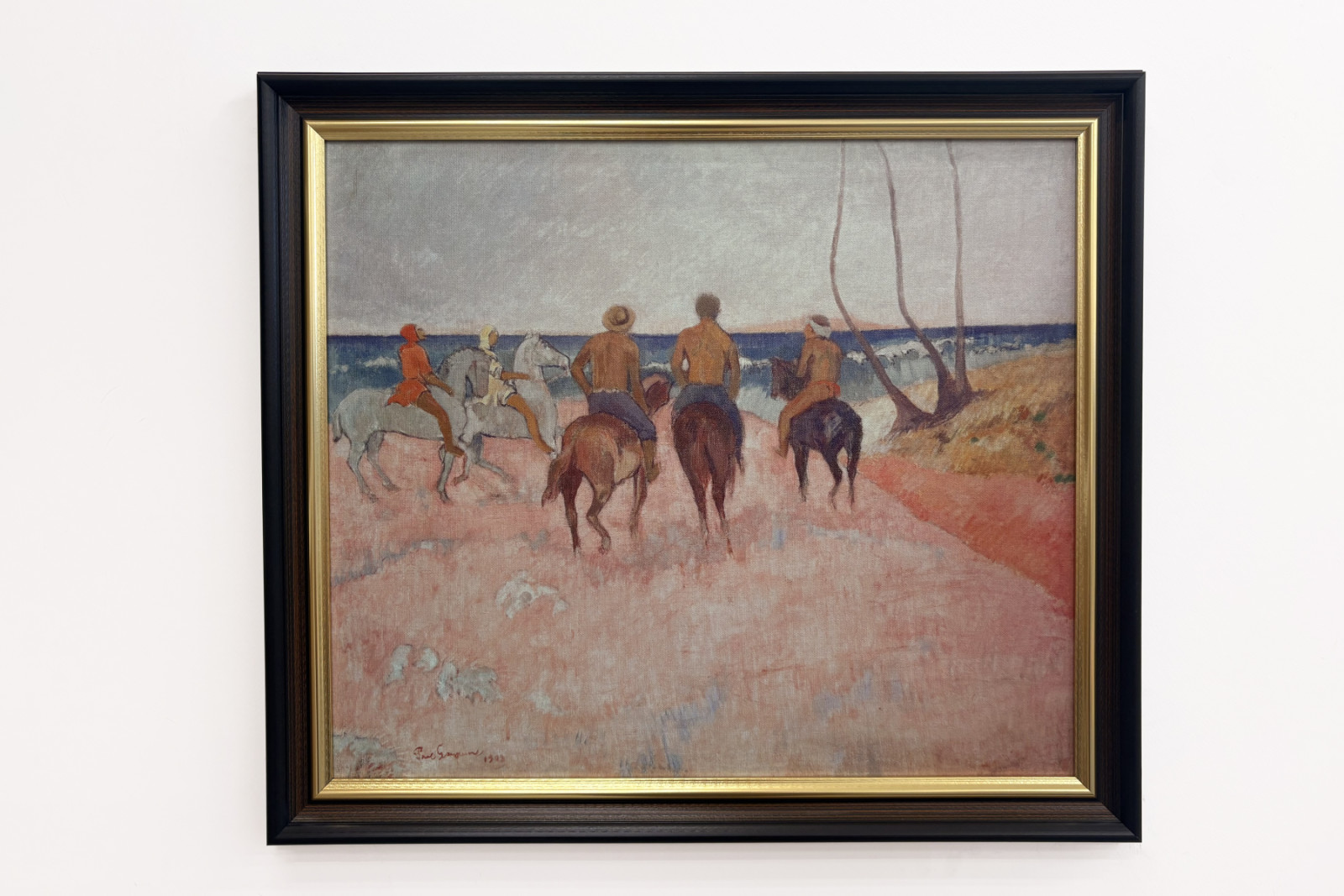 Reiter am Strand - Paul Gauguin