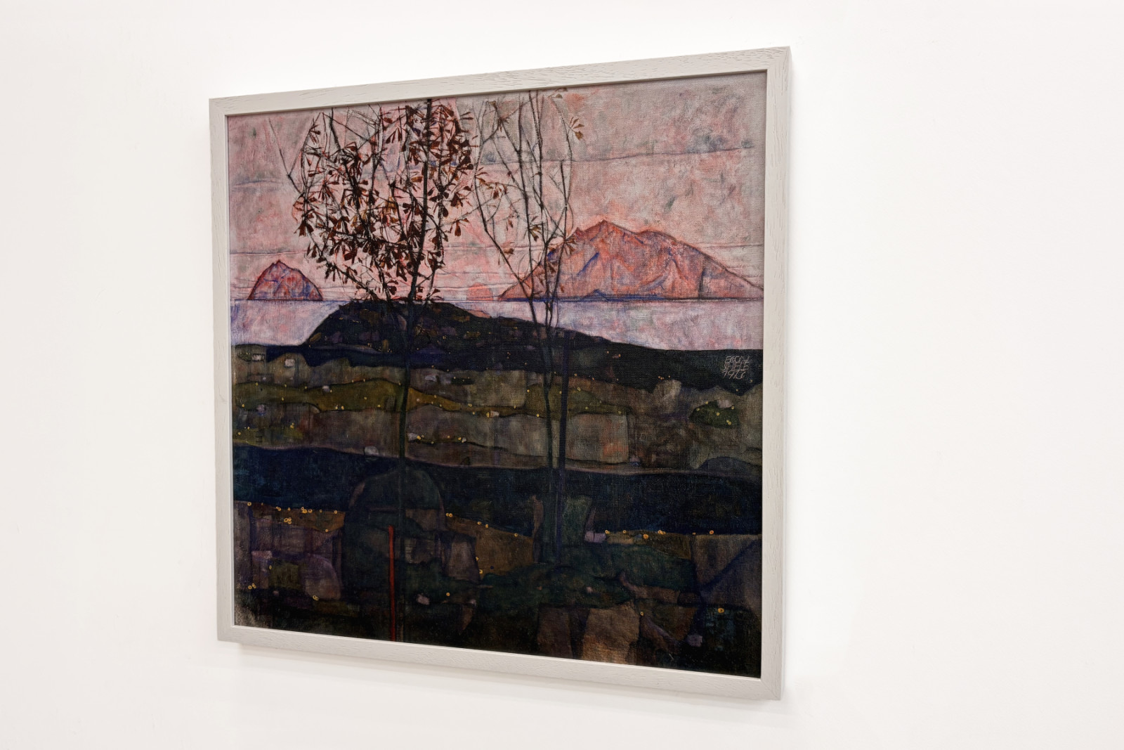 Sonnenuntergang, 1913 - Egon Schiele