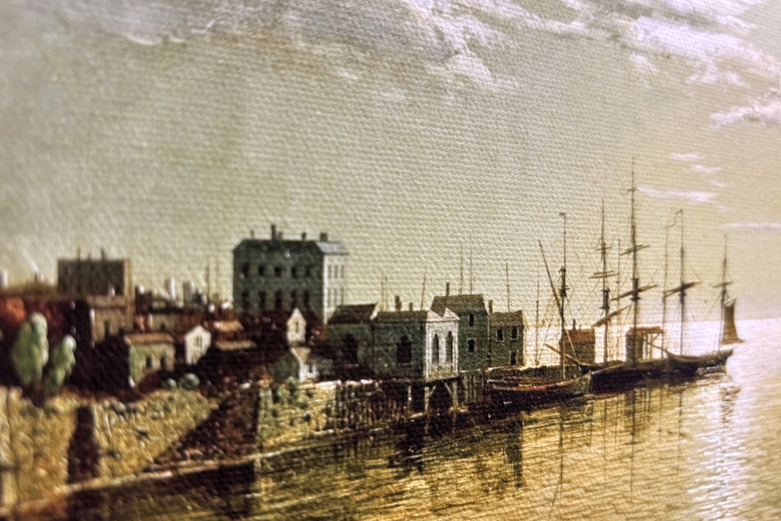 Mondlichtszene, Southampton, 1820 - Sebastian Pether