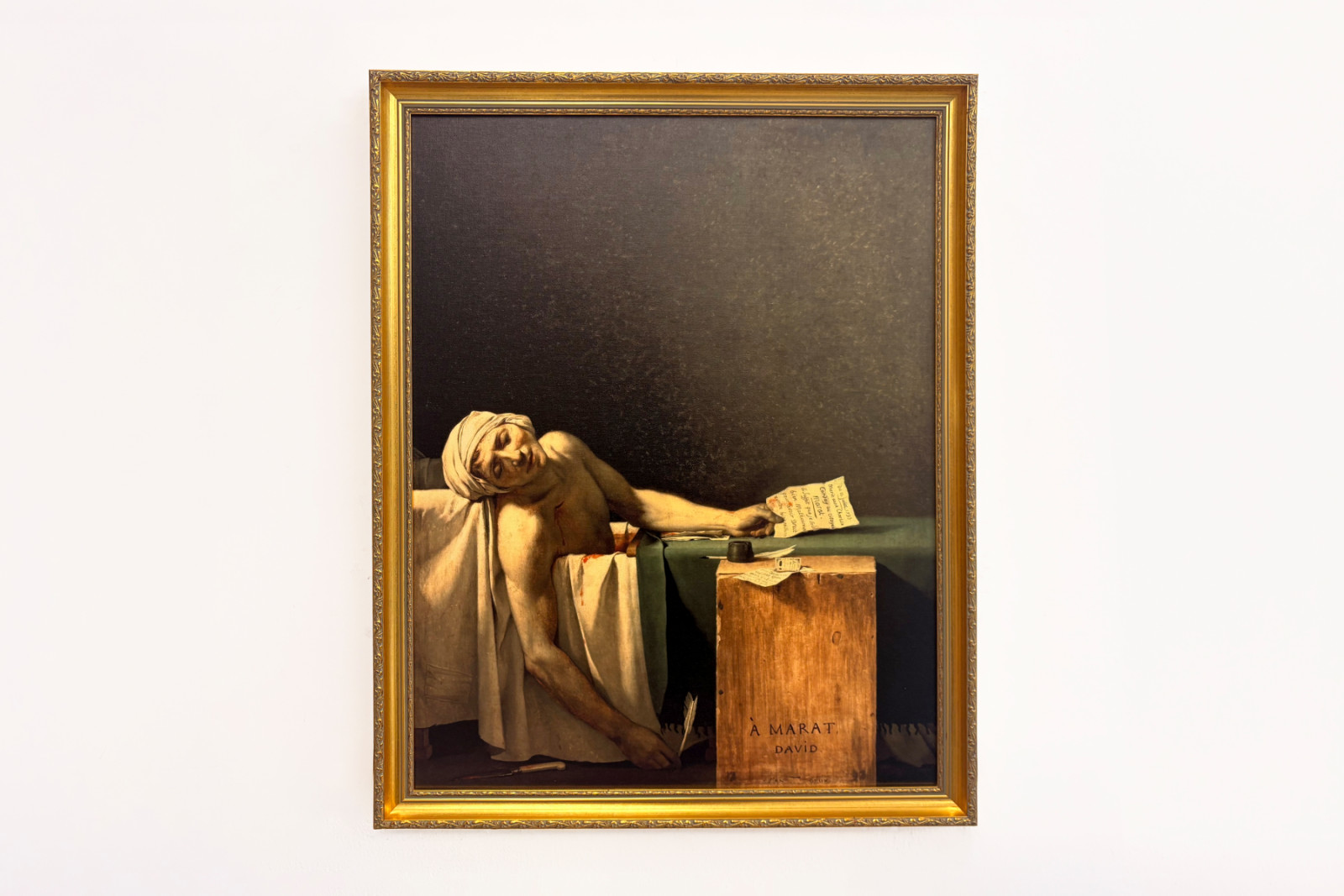 Der Tod des Marat - Jacques Louis David