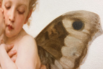 Amor und Psyche als Kinder, Der erste Kuss, 1890