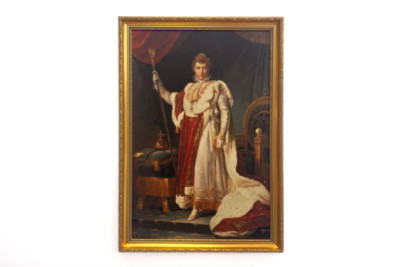 Napoleon in Krönungsroben, ca. 1804