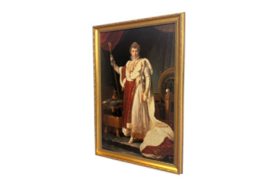 Napoleon in Krönungsroben, ca. 1804