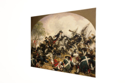 Der Alte Dessauer in der Schlacht von Turin, 1883