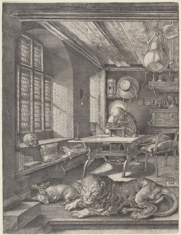 Der heilige Hieronymus im Gehäus von Albrecht Dürer
