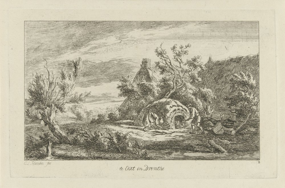 Ofen für einen Bauernhof von Carel Lodewijk Hansen