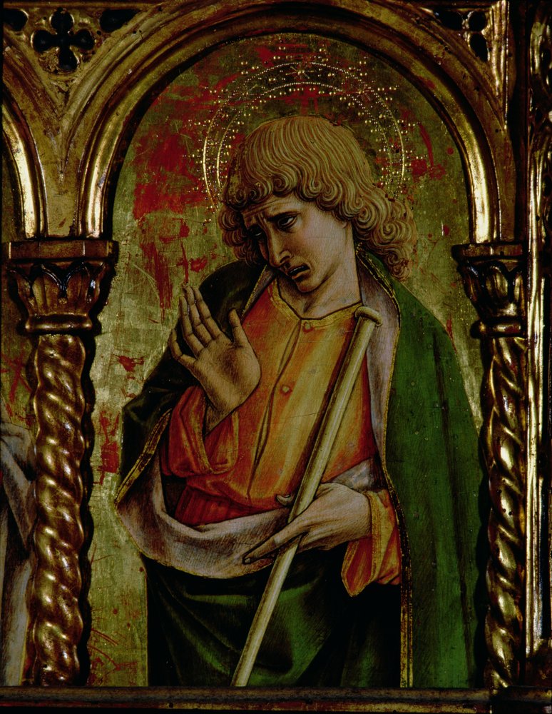 Heiliger Jakobus der Jüngere (Detail) von Carlo Crivelli