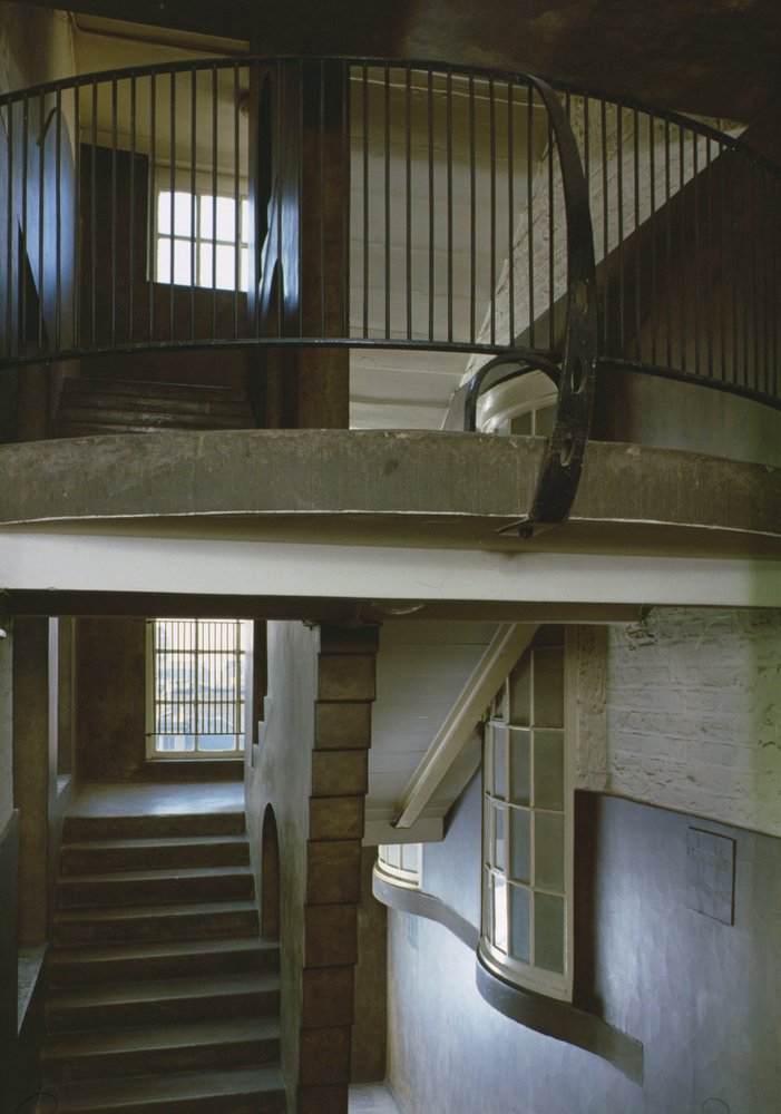 Ansicht der Osttreppe, gebaut 1897-99 von Charles Rennie Mackintosh