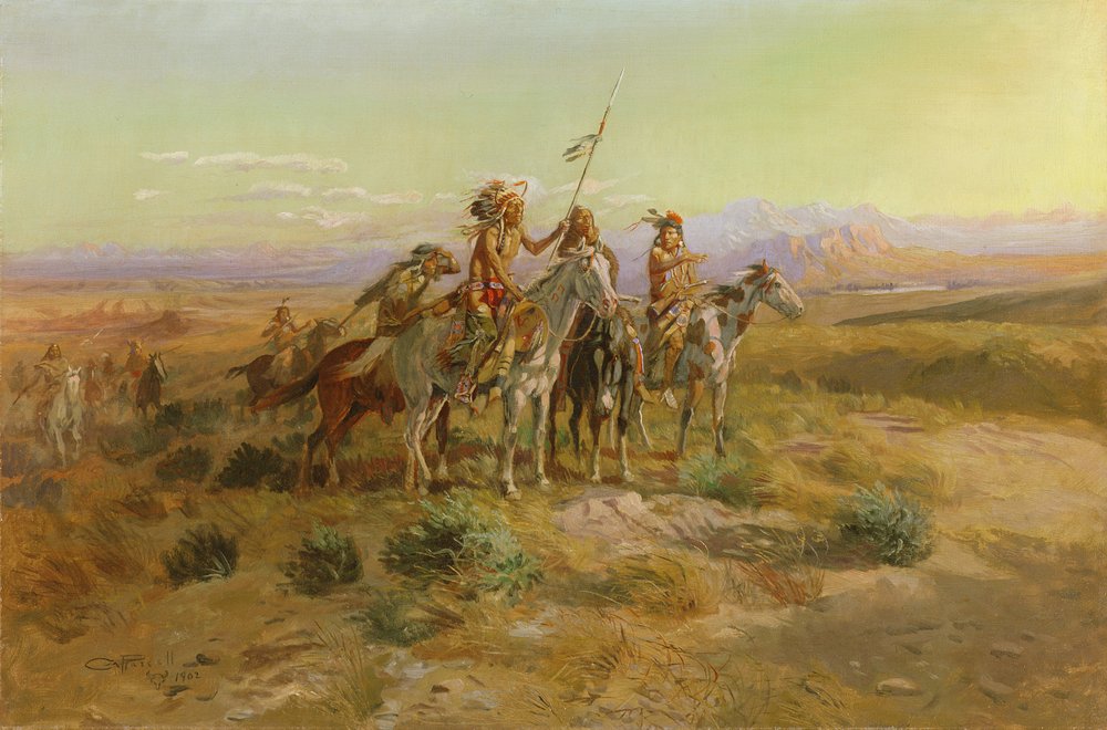 Die Kundschafter, 1902 von Charles Marion Russell