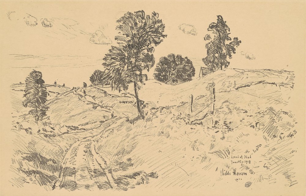 Landschaft, Land der Träume von Childe Hassam