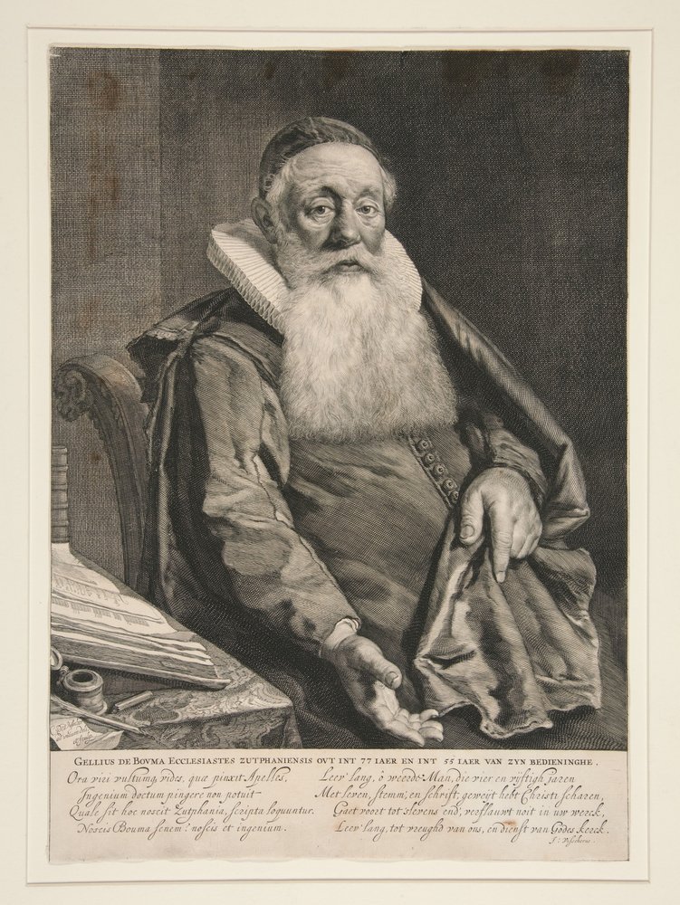 Gellius de Bouma, Prediger des Evangeliums in Zutphen von Cornelis Visscher