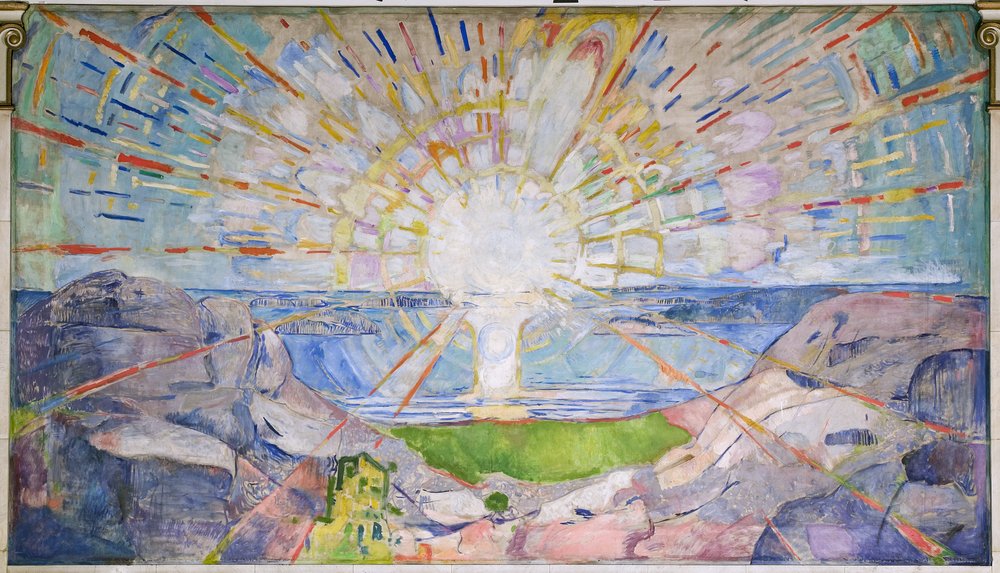 Die Sonne von Edvard Munch