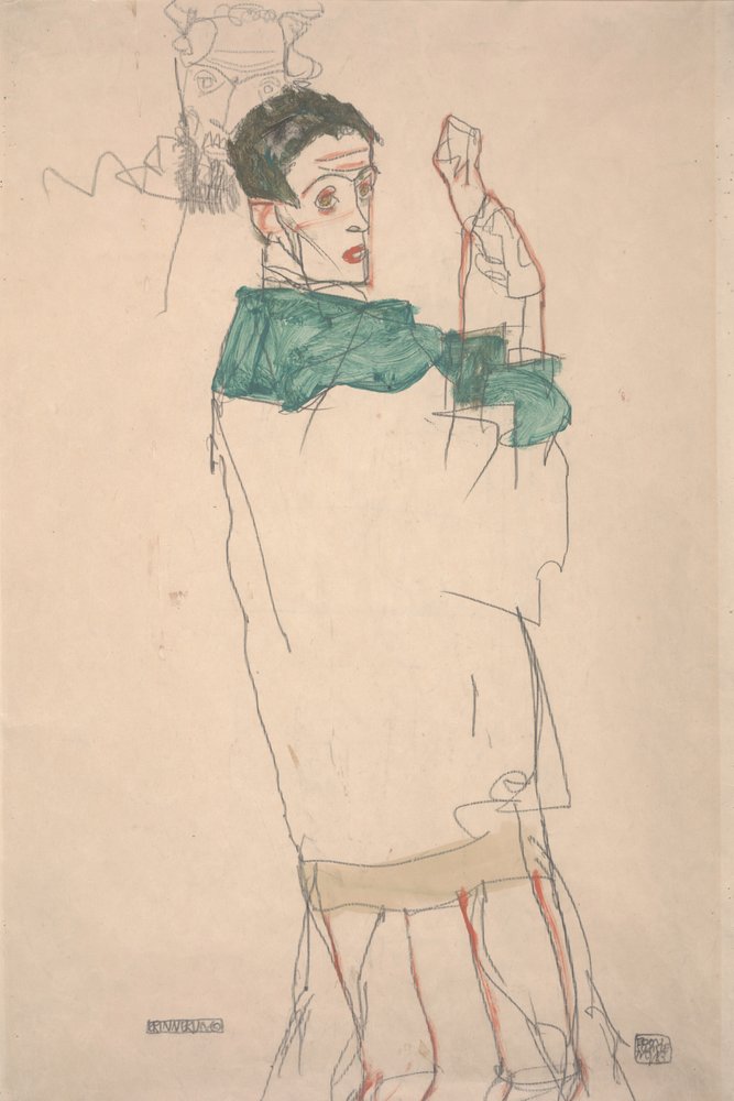 Erinnerung von Egon Schiele