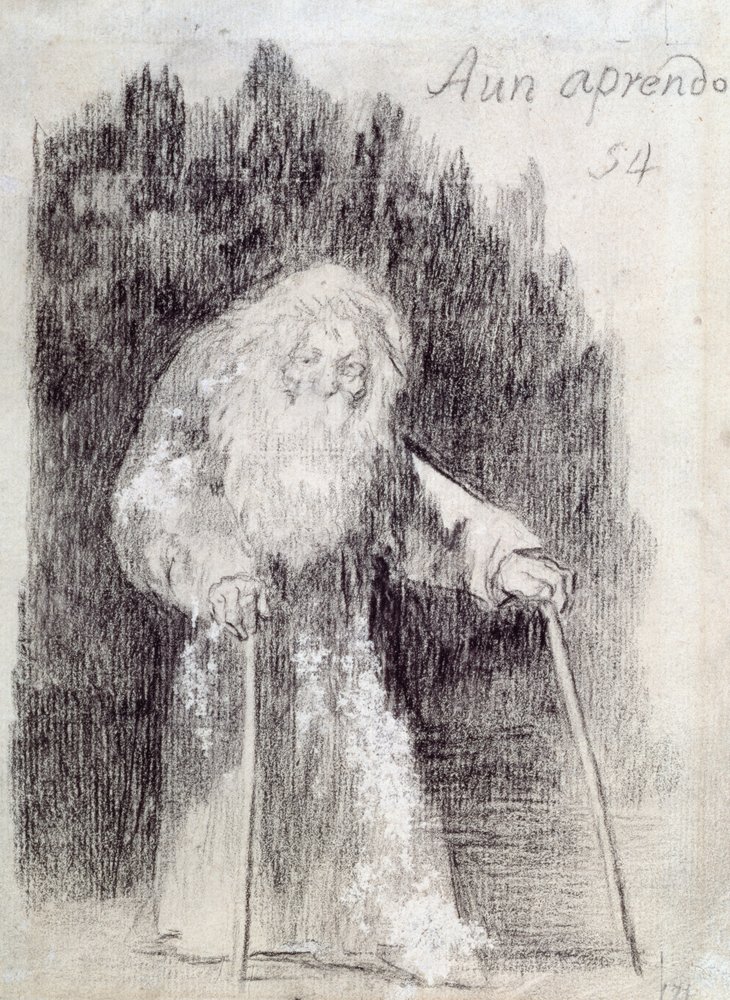 Ich lerne immer noch von Francisco de Goya