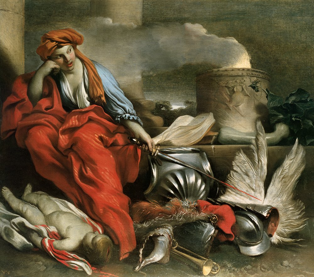 Medea von Giovanni Benedetto Castiglione