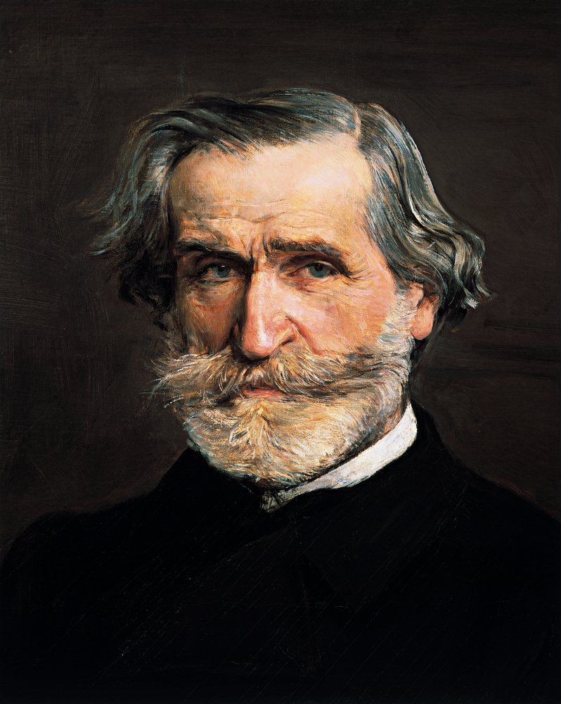 Porträt von Giuseppe Verdi (Roncole Verdi, Busseto) von Giovanni Boldini