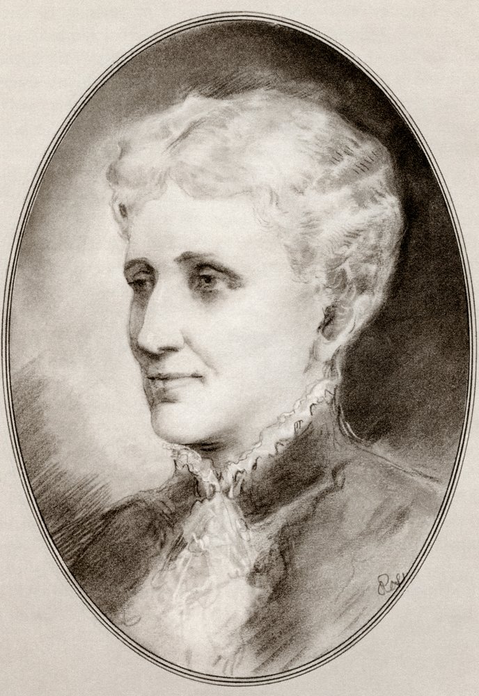 Mary Baker Eddy, aus Lebende Biographien religiöser Führer von Gordon Ross