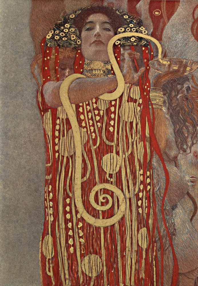 Hku Hygieia von Gustav Klimt