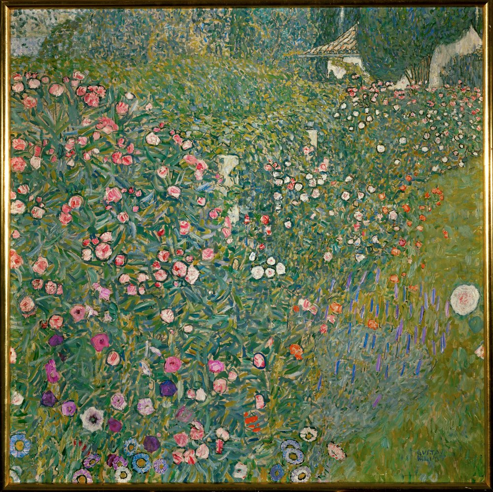 Italienische Gartenlandschaft von Gustav Klimt