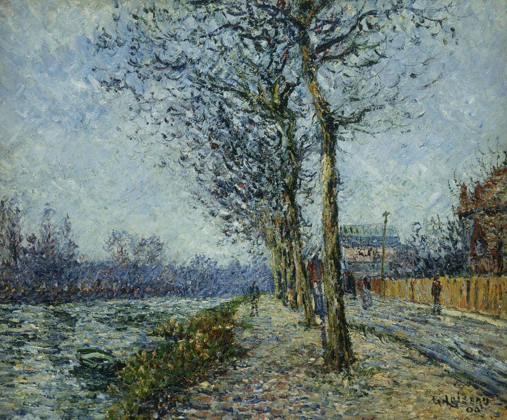 Die Oise bei Pontoise, 1900 von Gustave Loiseau