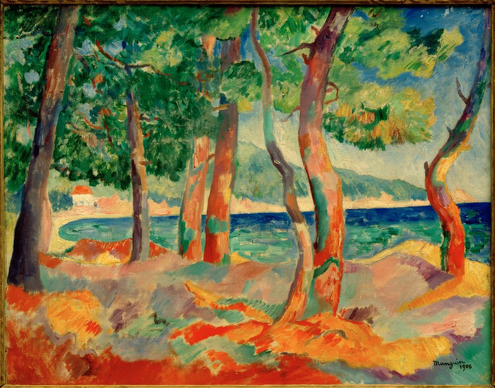 Der Pinienhain in Cavalière von Henri Charles Manguin