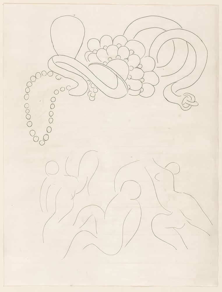 Hérodiade, Szene ll, Platte elf aus Poesies de Mallarmé von Henri Matisse