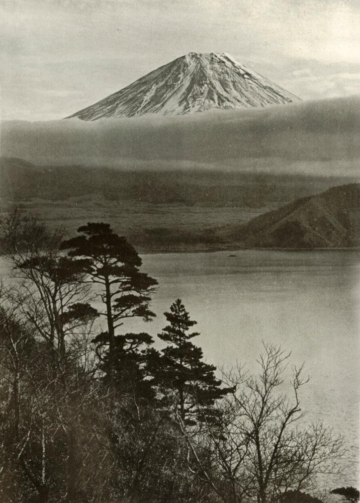 Fuji von Nakano-Kura-Toge von Herbert Ponting
