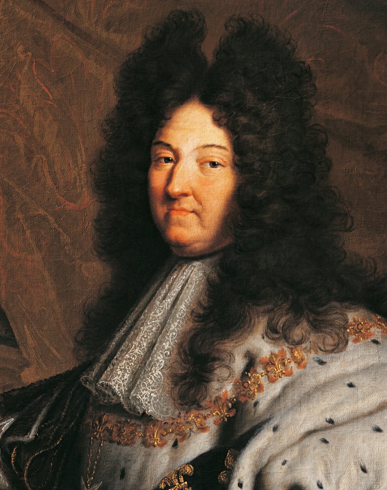 Porträt von Ludwig XIV. von Frankreich, bekannt als Ludwig der Große
