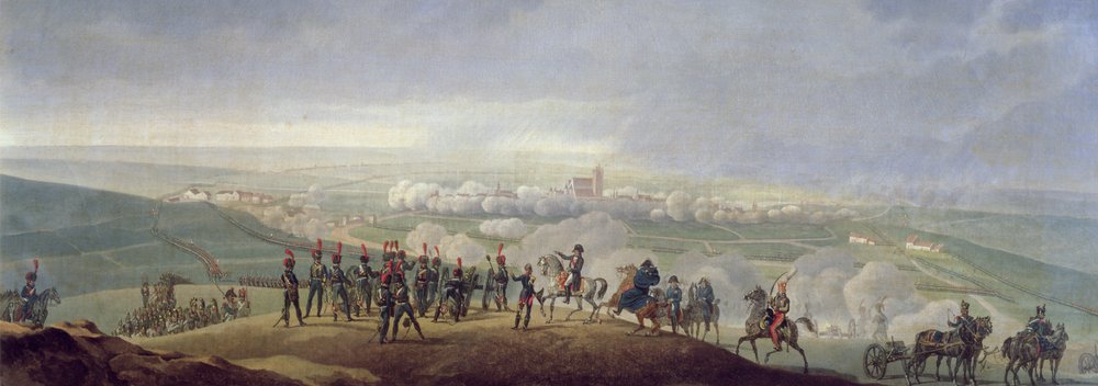 Die Schlacht bei Austerlitz, 2. Dezember 1805 von Jacques Francois Joseph Swebach