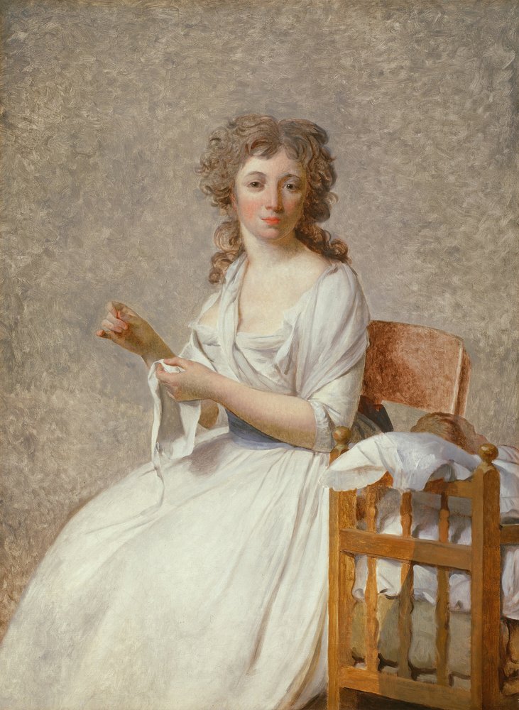Madame de Pastoret und ihr Sohn, 1791-92