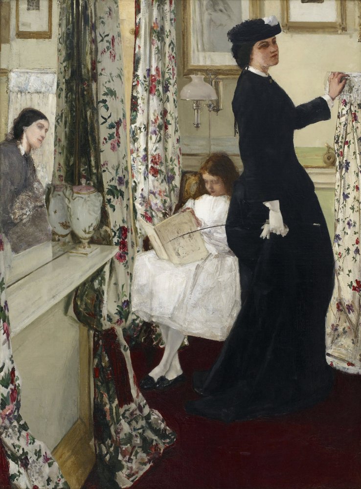 Harmonie in Grün und Rosa: Das Musikzimmer von James Abbott McNeill Whistler