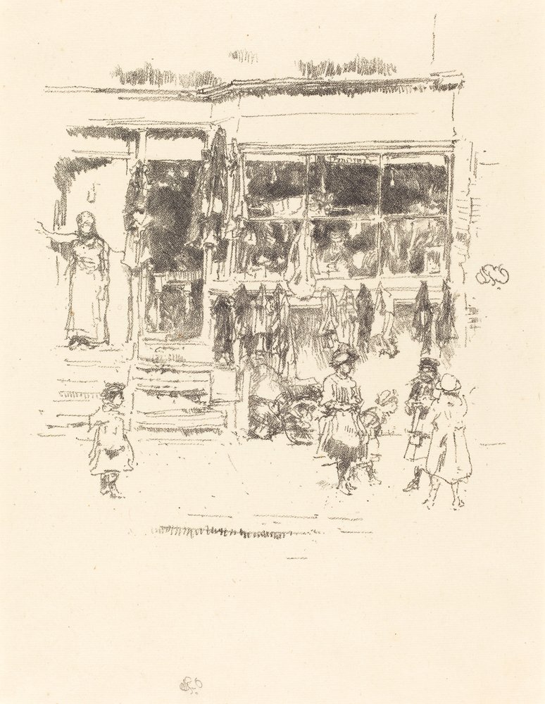 Chelsea Lumpen von James Abbott McNeill Whistler
