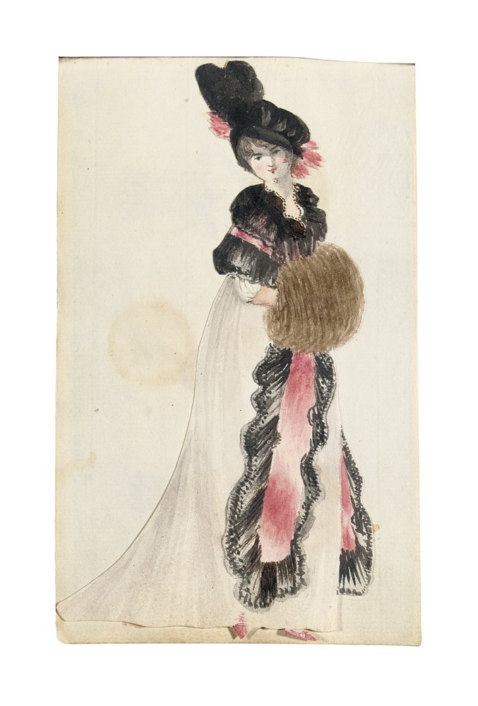 Porträt, vermutlich von Jane Austen von James Stanier Clarke