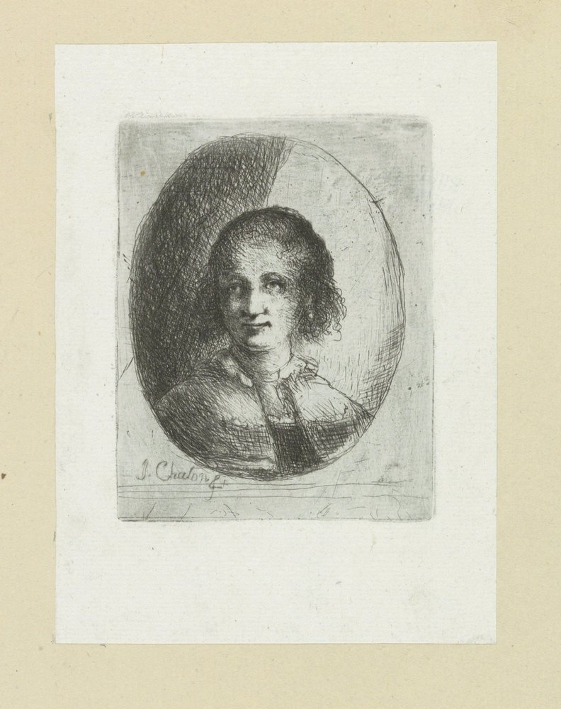 Porträt von Christina Chalon von Jan Chalon