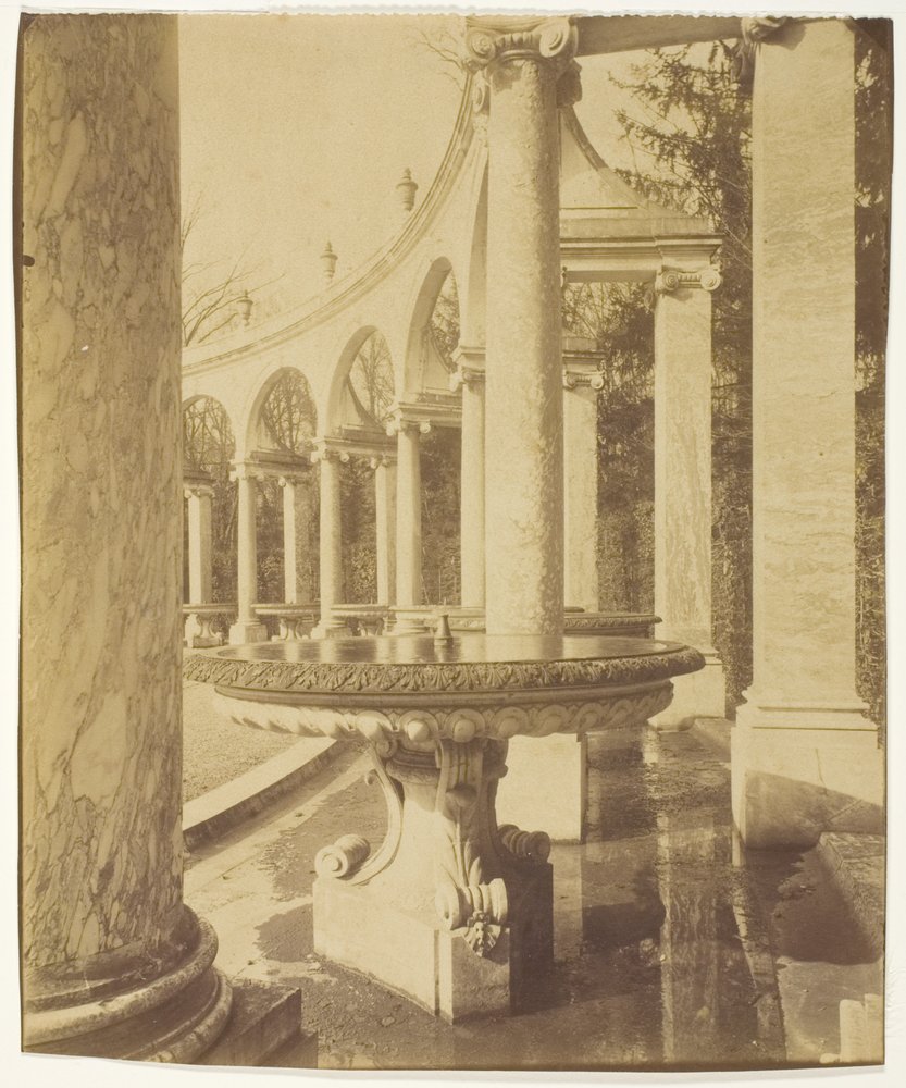Bosquet de la Colonnade, die Becken von Jean Eugène Auguste Atget