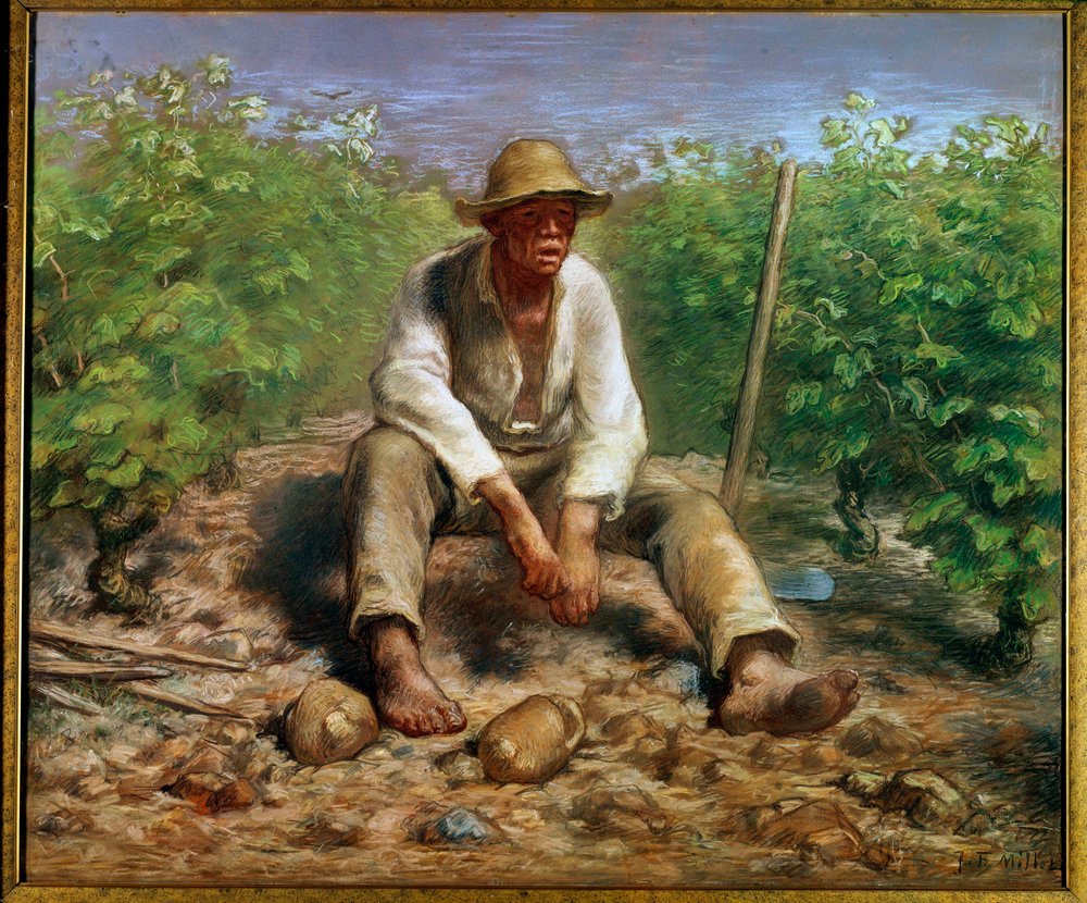 Der Winzer von Jean-Francois Millet