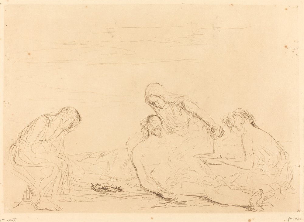 Pietà (dritte Platte) von Jean-Louis Forain