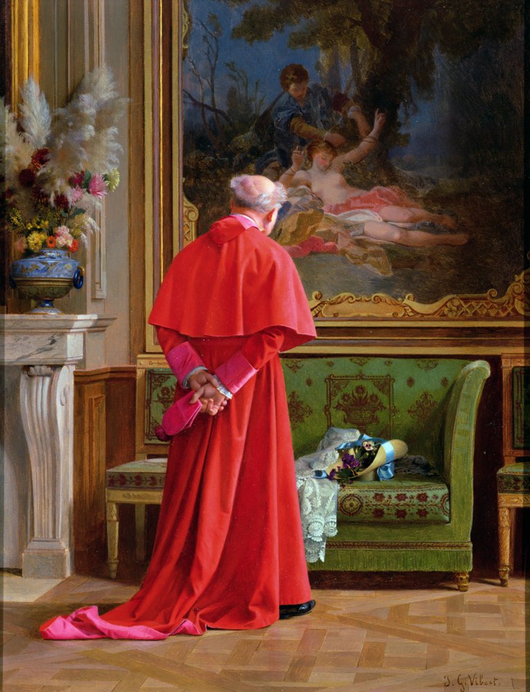 Die Aussicht von Jehan Georges Vibert