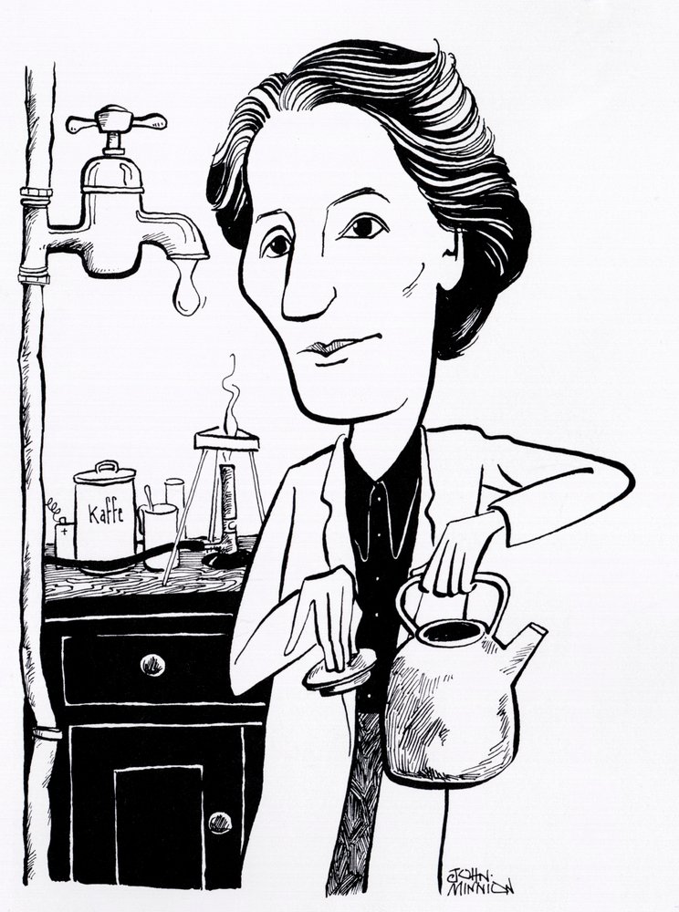 Lise Meitner, österreichische Physikerin von John Minnion